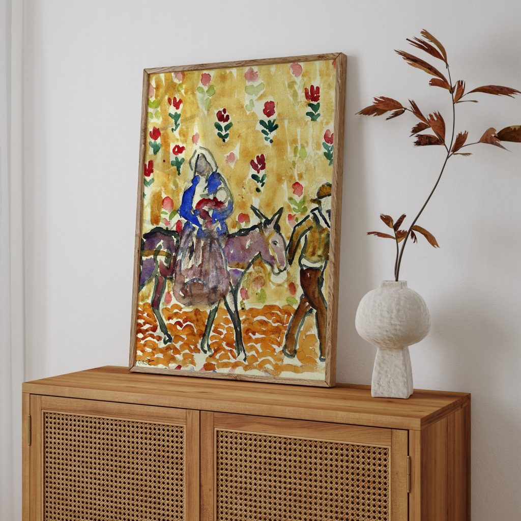 Flight into Egypt by Maurice Prendergast (1912-1915)