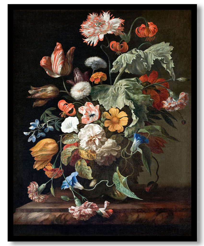 Flower Still Life by Rachel Ruysch (Date Unknown)