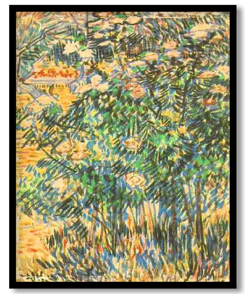 Flowering Shrubs by Vincent van Gogh (1889)