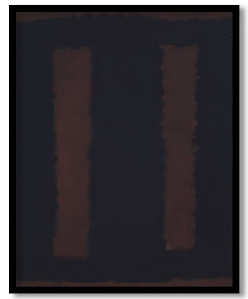 Black on Maroon by Mark Rothko (1958)