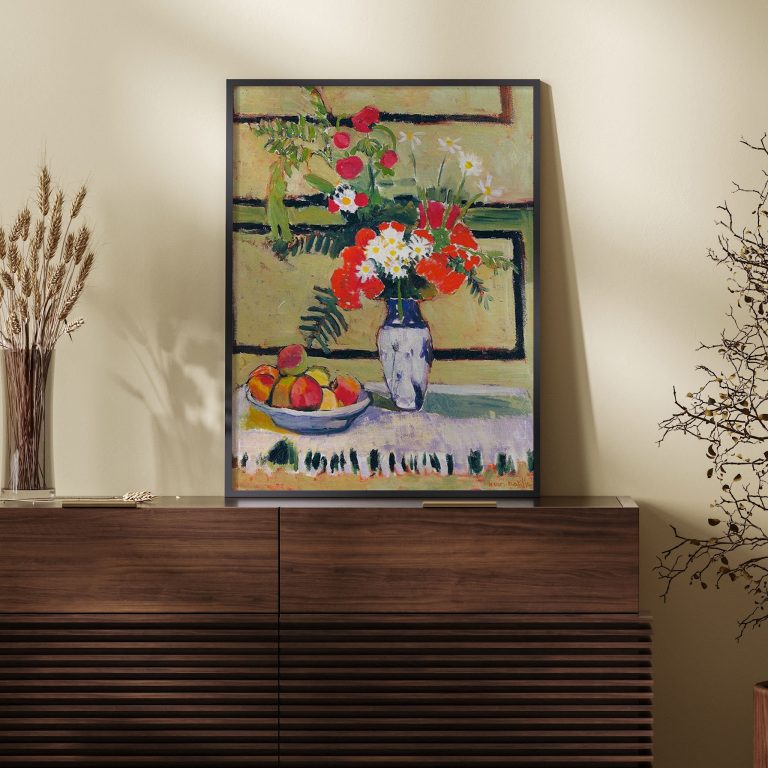 Wall Art | Flowers and Fruit by Henri Matisse (1909) | Small to