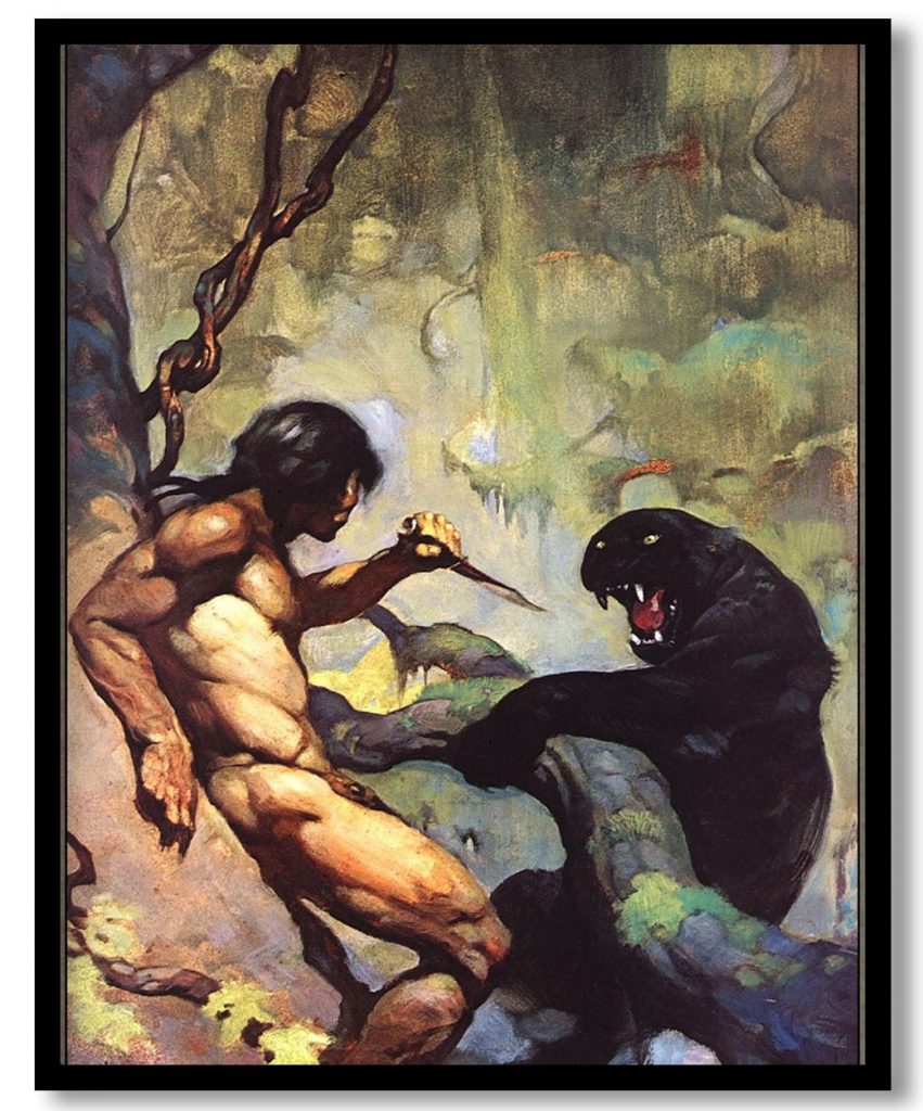 Black Panther by Frank Frazetta (Date Unknown)