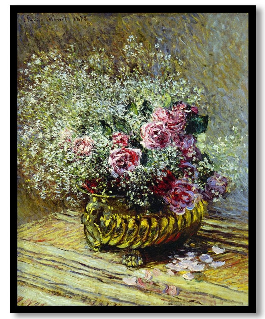 Flowers in a Pot by Claude Monet (1878)