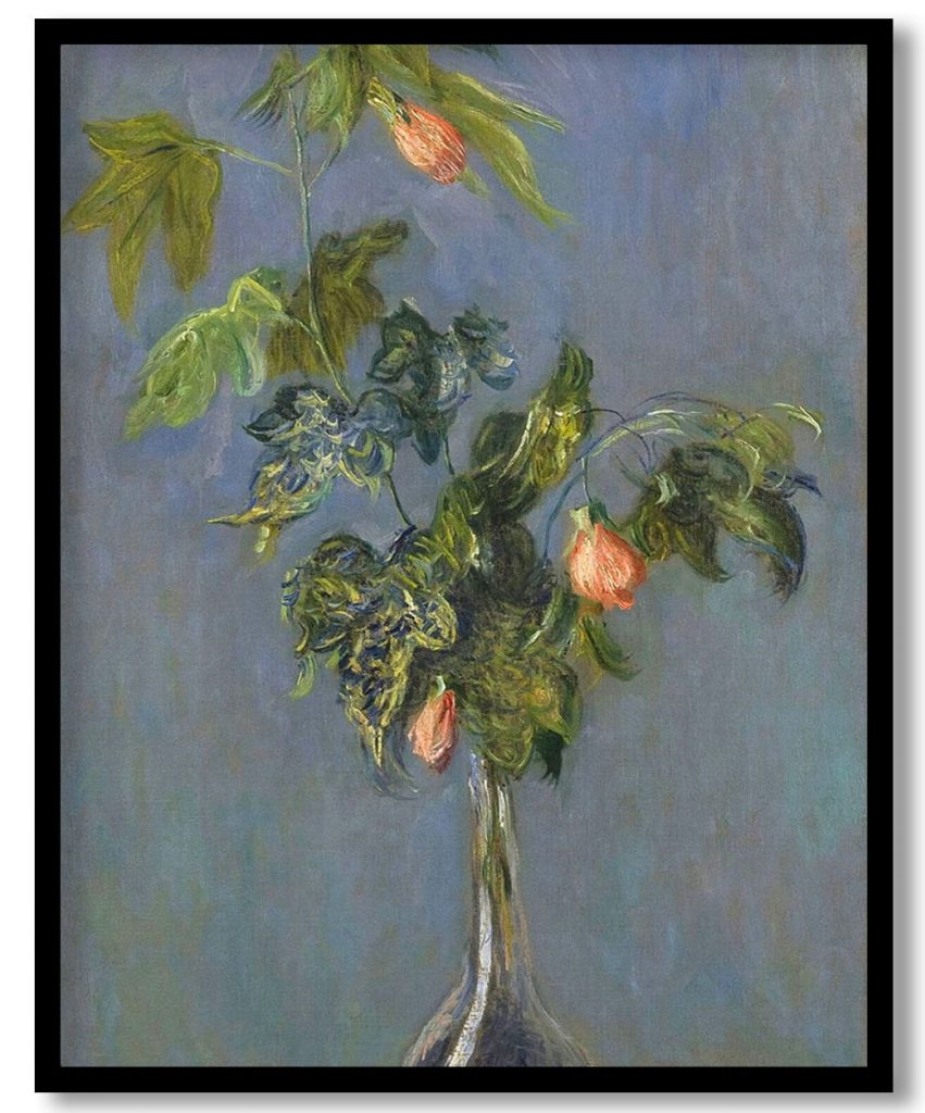 Flowers in a Vase by Claude Monet (1882)