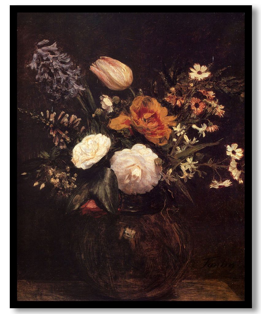 Flowers by Henri Fantin Latour (Date Unknown)
