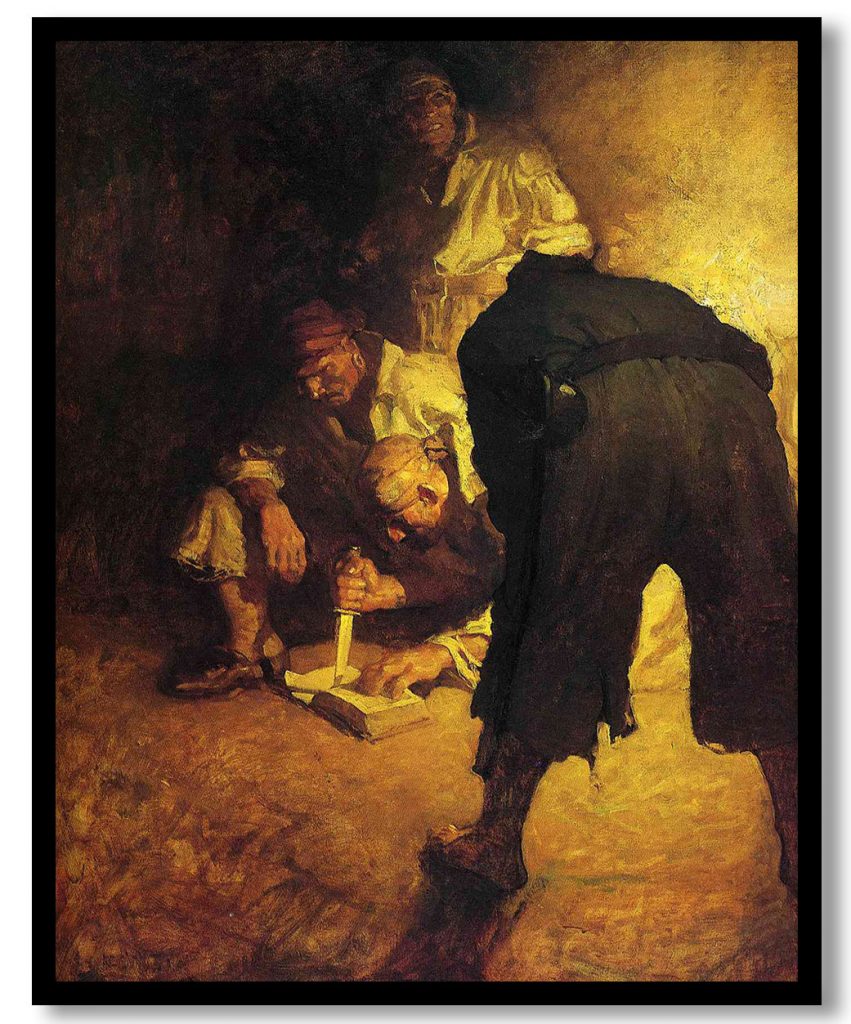 Black Spot by N.C. Wyeth (Date Unknown)