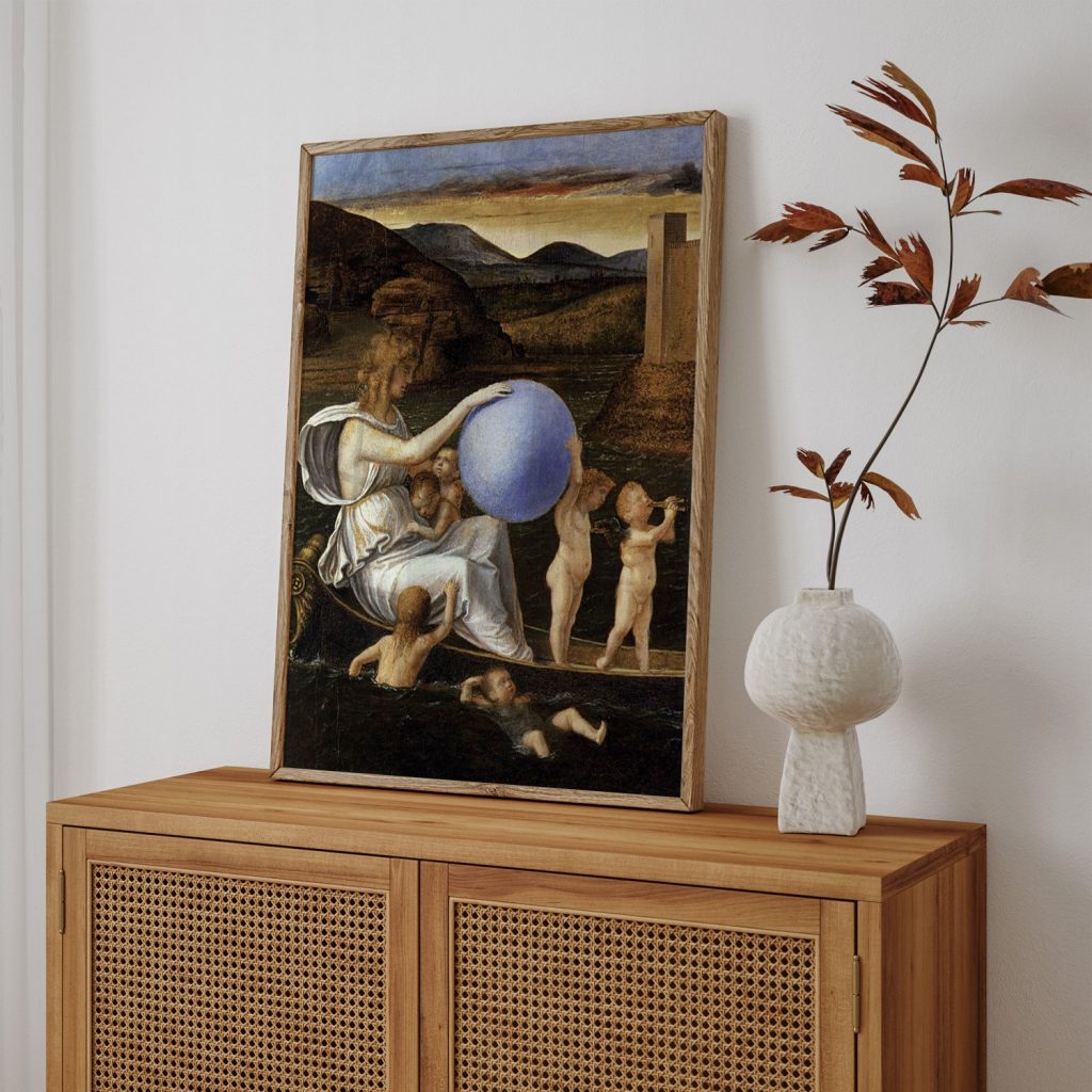 Four Allegories Fortune (or Melancholy) by Giovanni Bellini (1490)