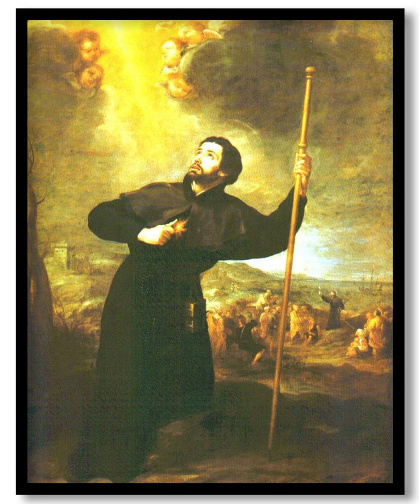 Francis Xavier by Bartolome Esteban Murillo (1670)