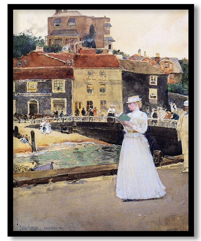 Bleakk House, Broadstairs by Childe Hassam (Date Unknown)