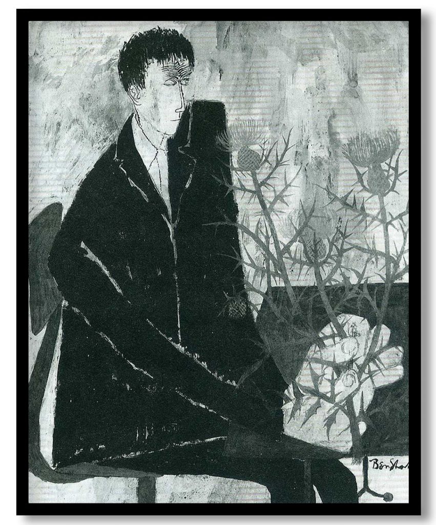 Blind Botanist by Ben Shahn (Date Unknown)