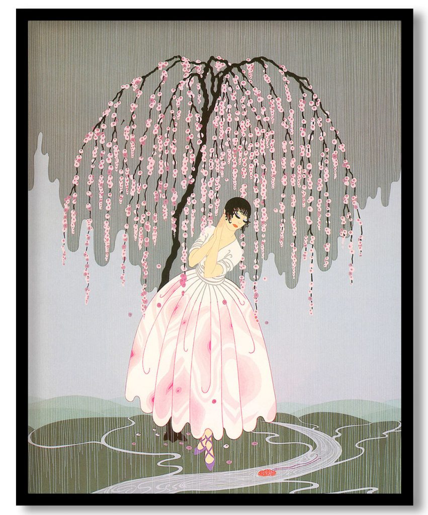 Blossom Umbrella by Erte (Date Unknown)