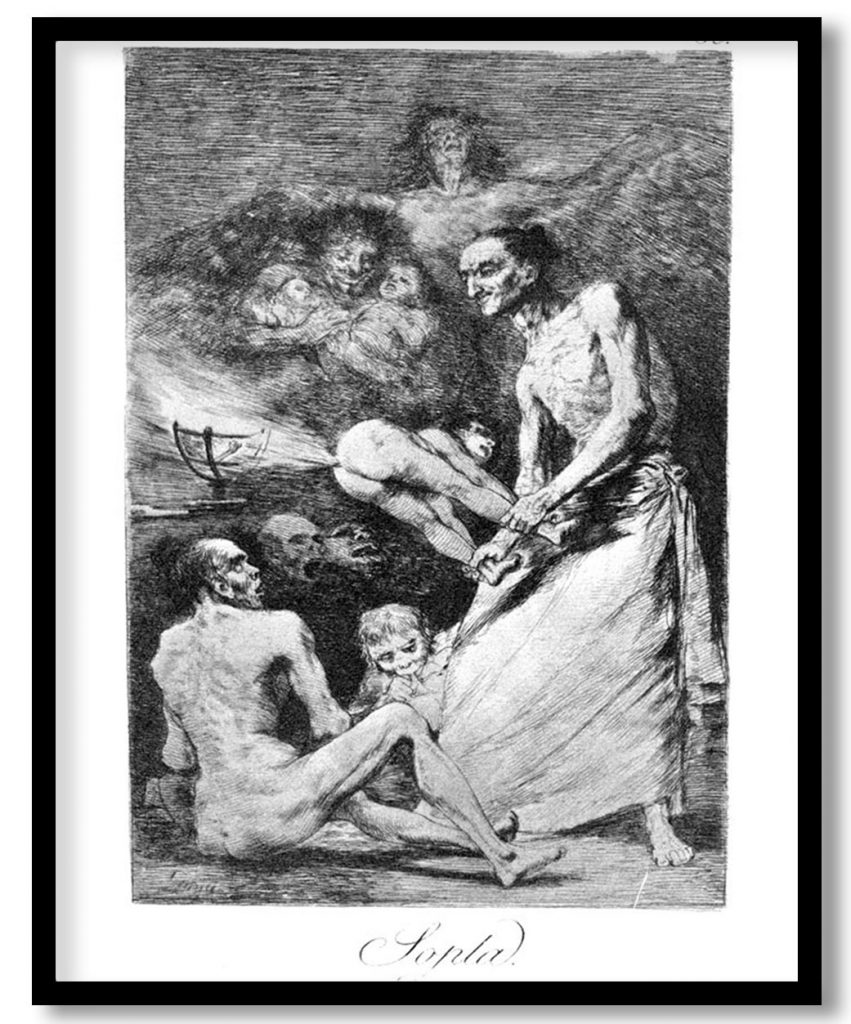 Blow by Francisco Goya (1799)