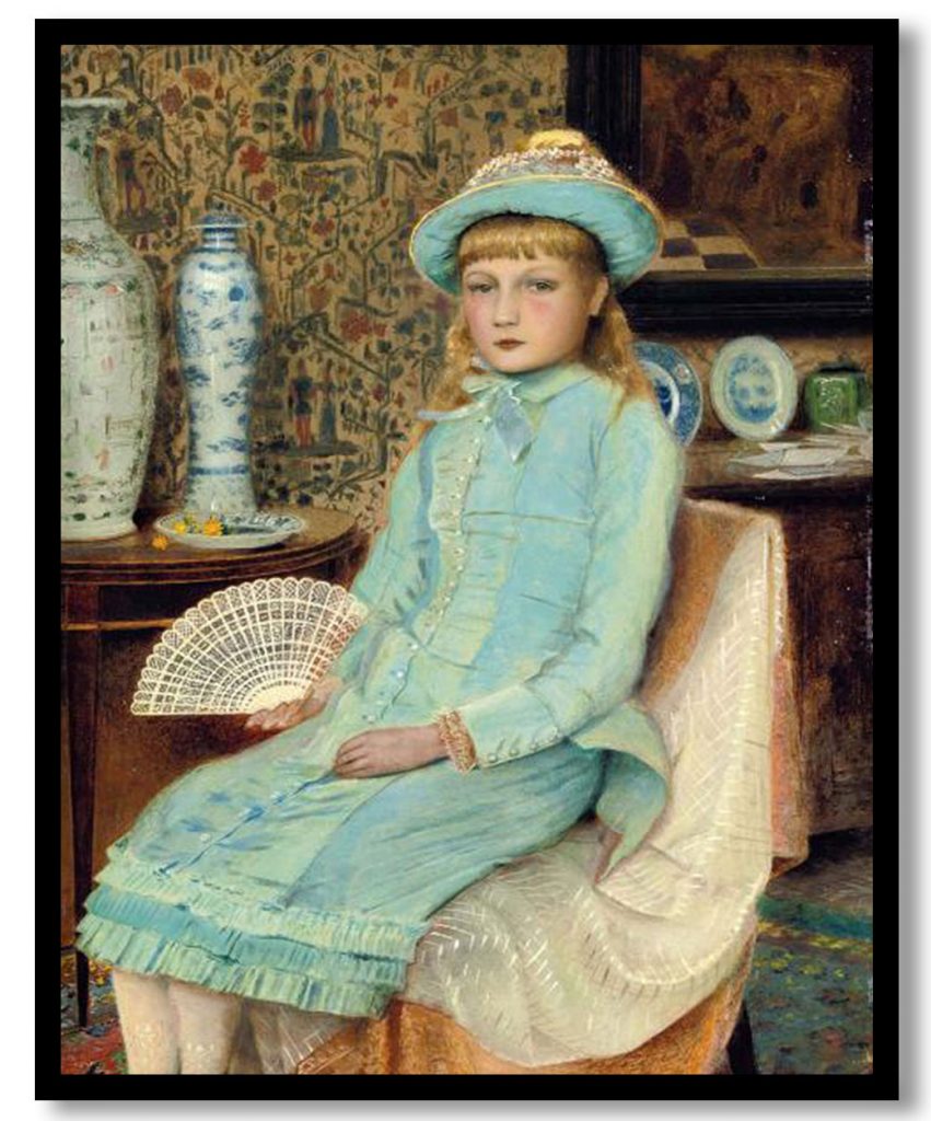 Blue Belle by John Atkinson Grimshaw (1877)