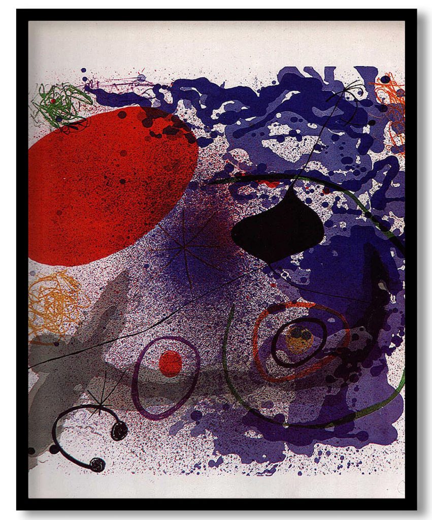 Batement II by Joan Miro (1968)