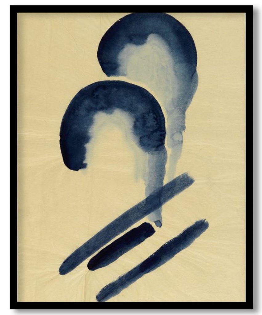 Blue 04 by Georgia O'Keeffe (1916)