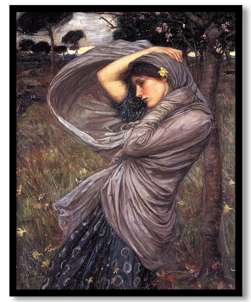 Boreas by John William Waterhouse (1903)