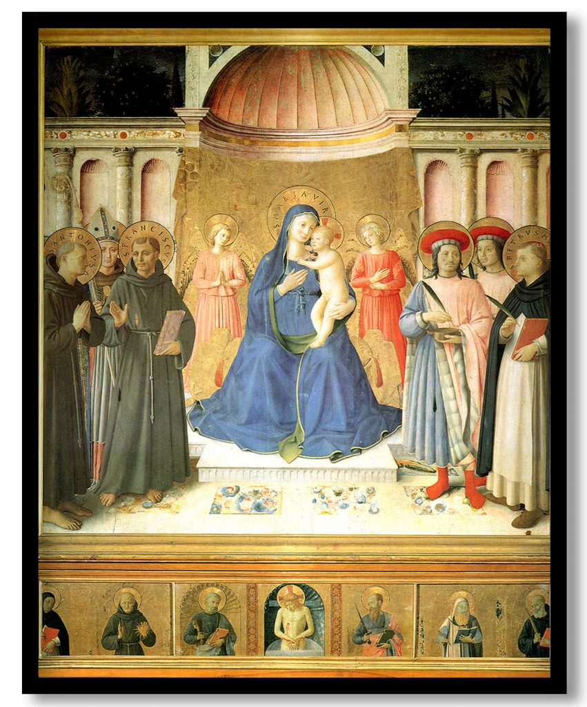 Bosco ai Frati Altarpiece by Fra Angelico (1450)