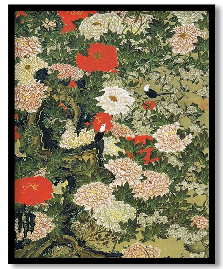 Botan shoukinzu by Ito Jakuchu (Date Unknown)