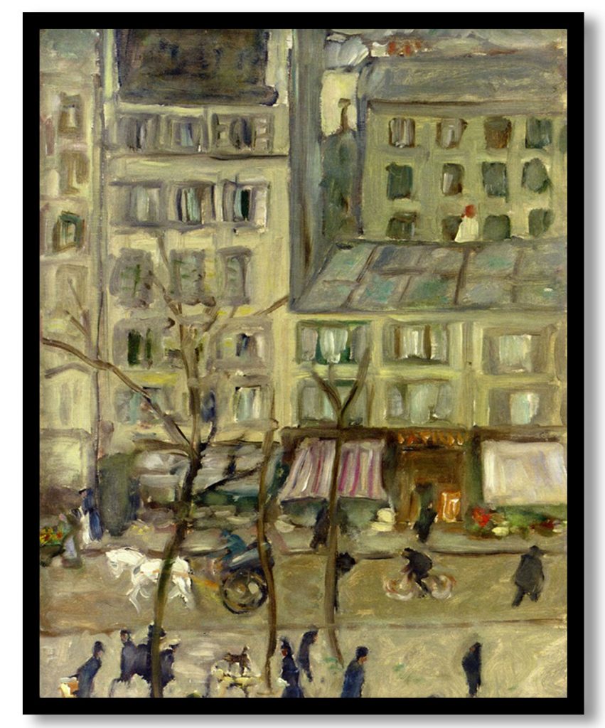 Boulevard des Batignolles by Pierre Bonnard (1901)