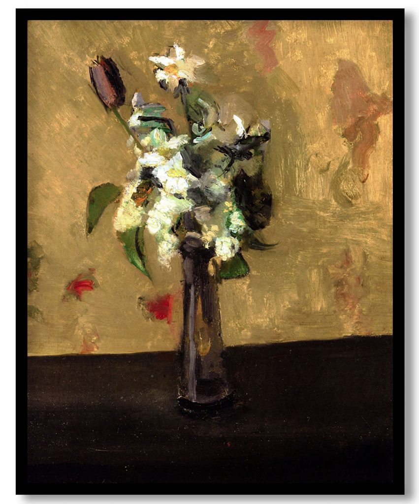 Bouquet of Flowers in a Crystal Vase by Henri Matisse (1902)