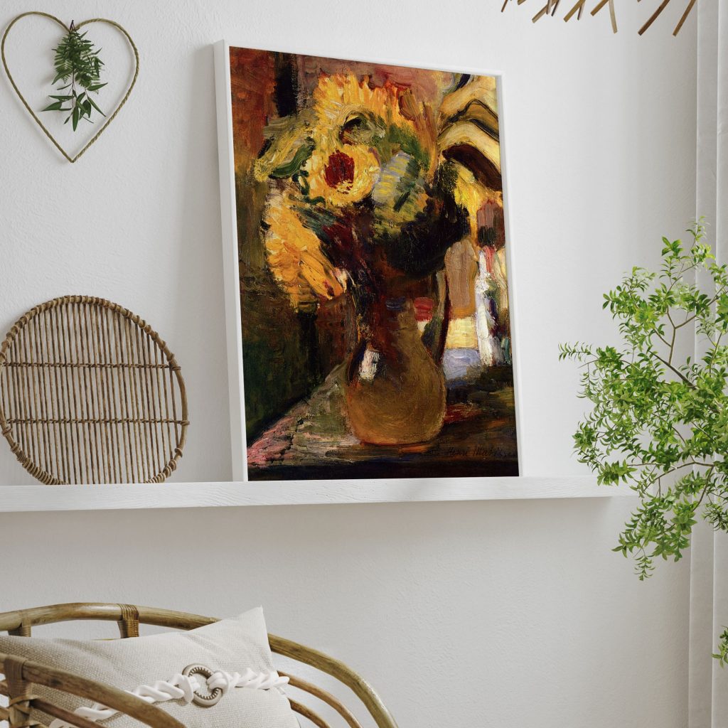 Bouquet of Sunflowers by Henri Matisse (1897)