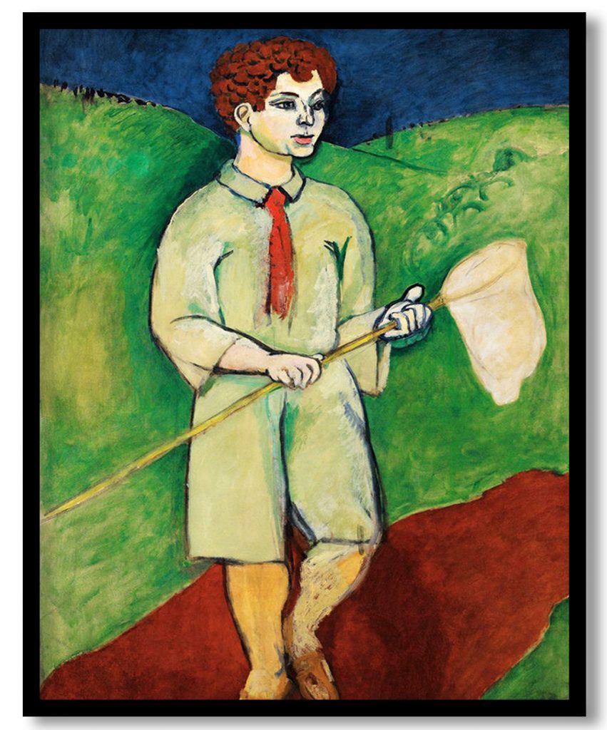 Boy with Butterfly Net by Henri Matisse (1907)