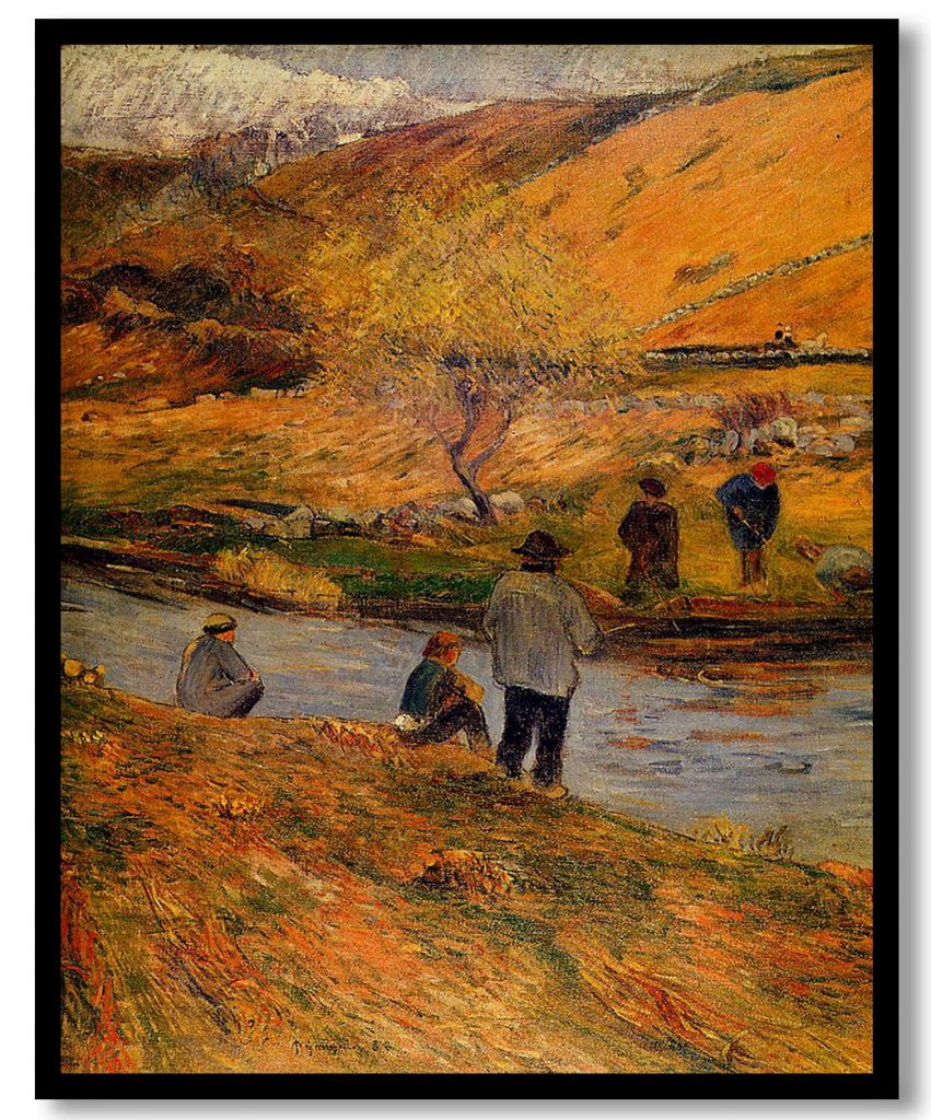 Breton Fisherman by Paul Gauguin (1888)