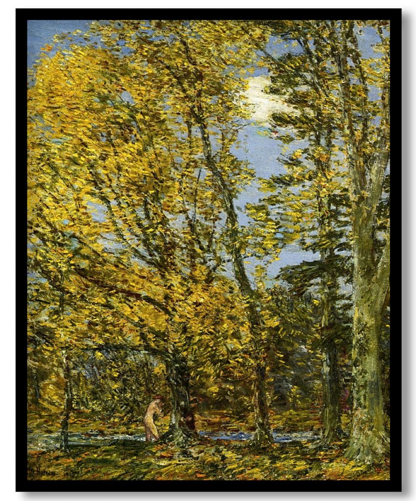 Bather by Childe Hassam (1905)