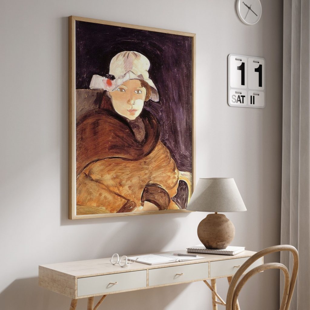 Brown Eyes by Henri Matisse (1918)