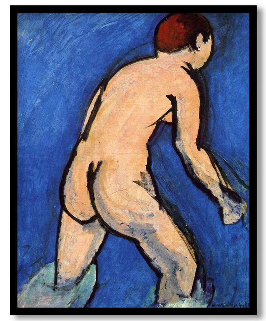 Bather by Henri Matisse (1909)