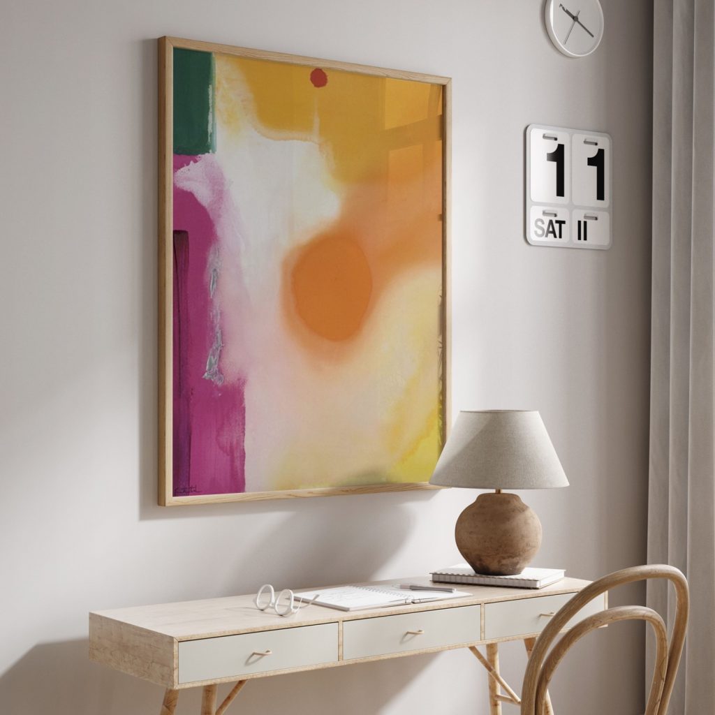 Bullseye by Helen Frankenthaler (1989)