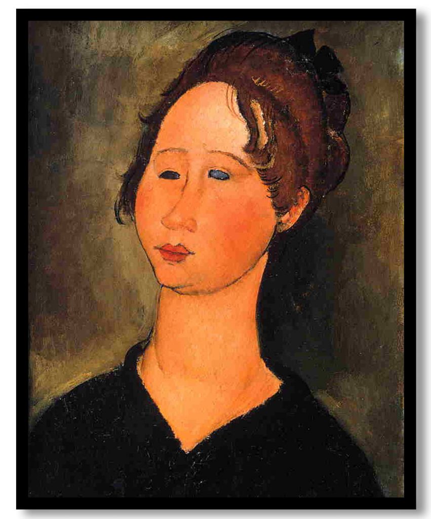 Burgundian Woman by Amedeo Modigliani (1918)