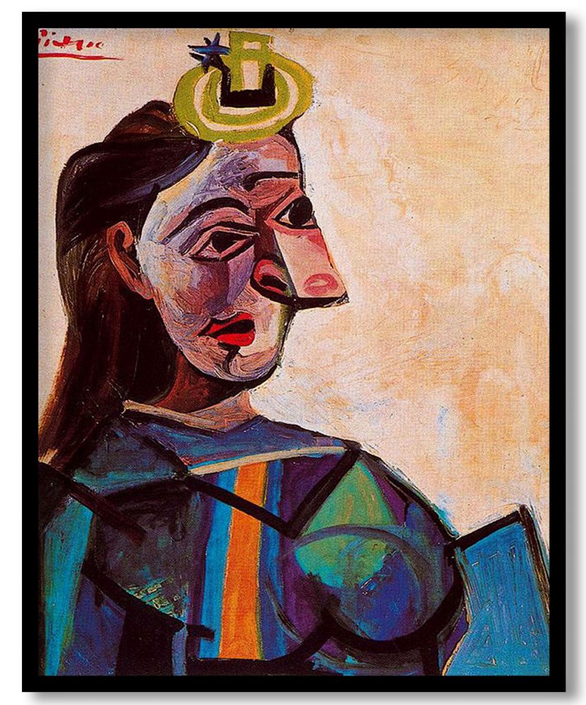 Bust of a woman by Pablo Picasso (1941)