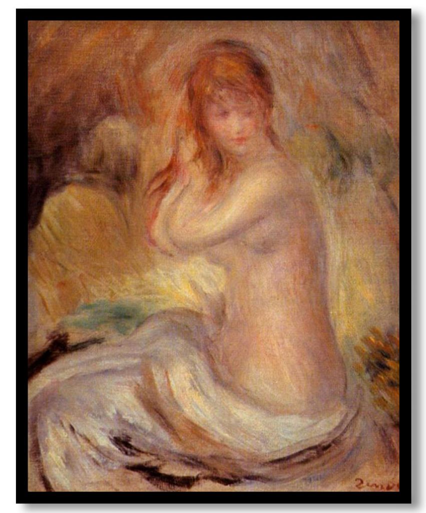 Bather by Pierre Auguste Renoir (1889)