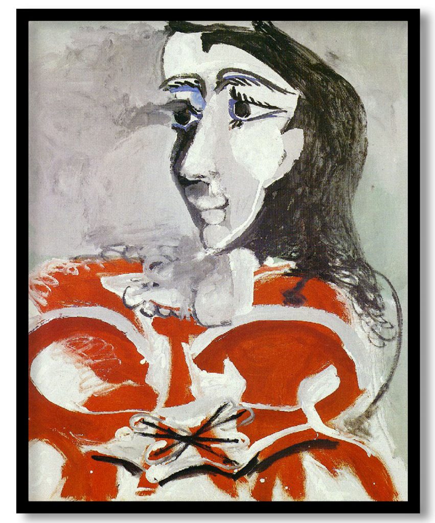 Bust of woman by Pablo Picasso (1965)