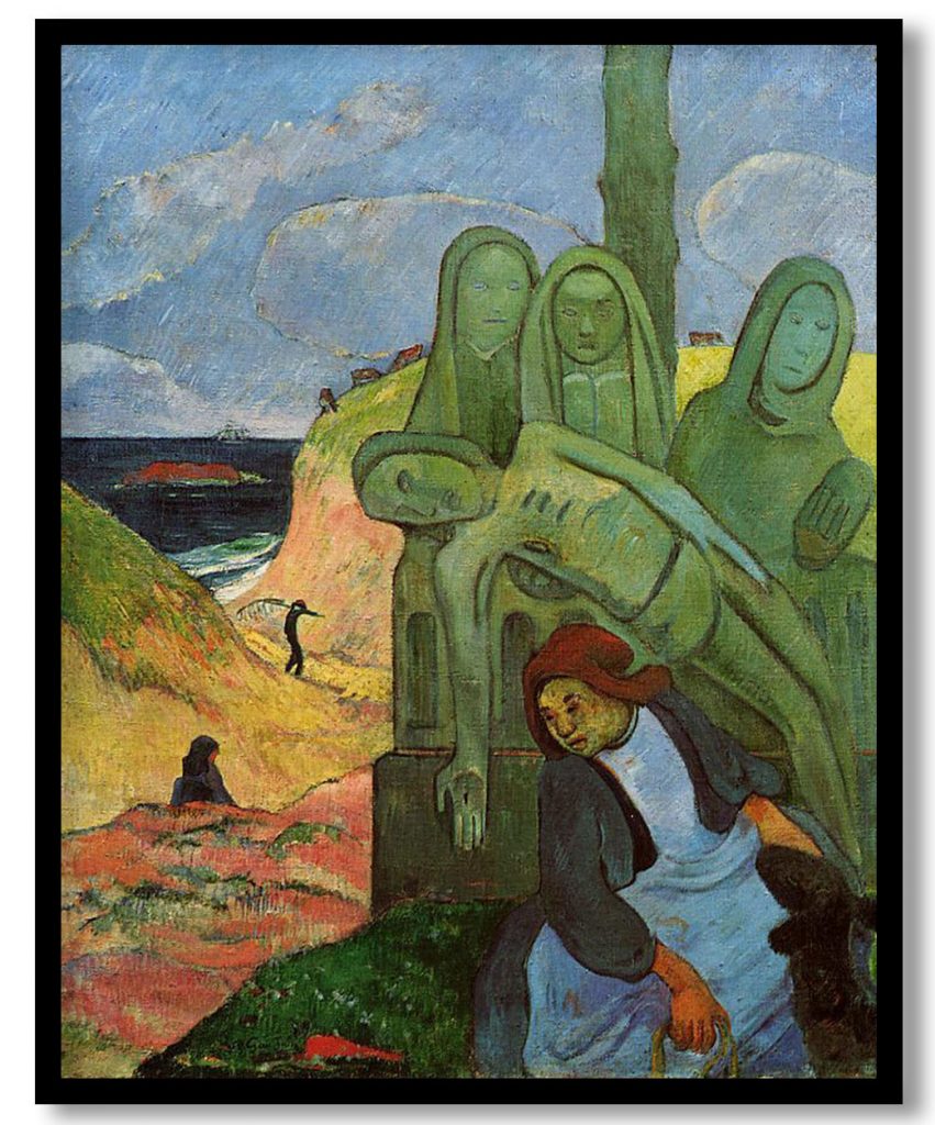 Calvaire breton by Paul Gauguin (1889)