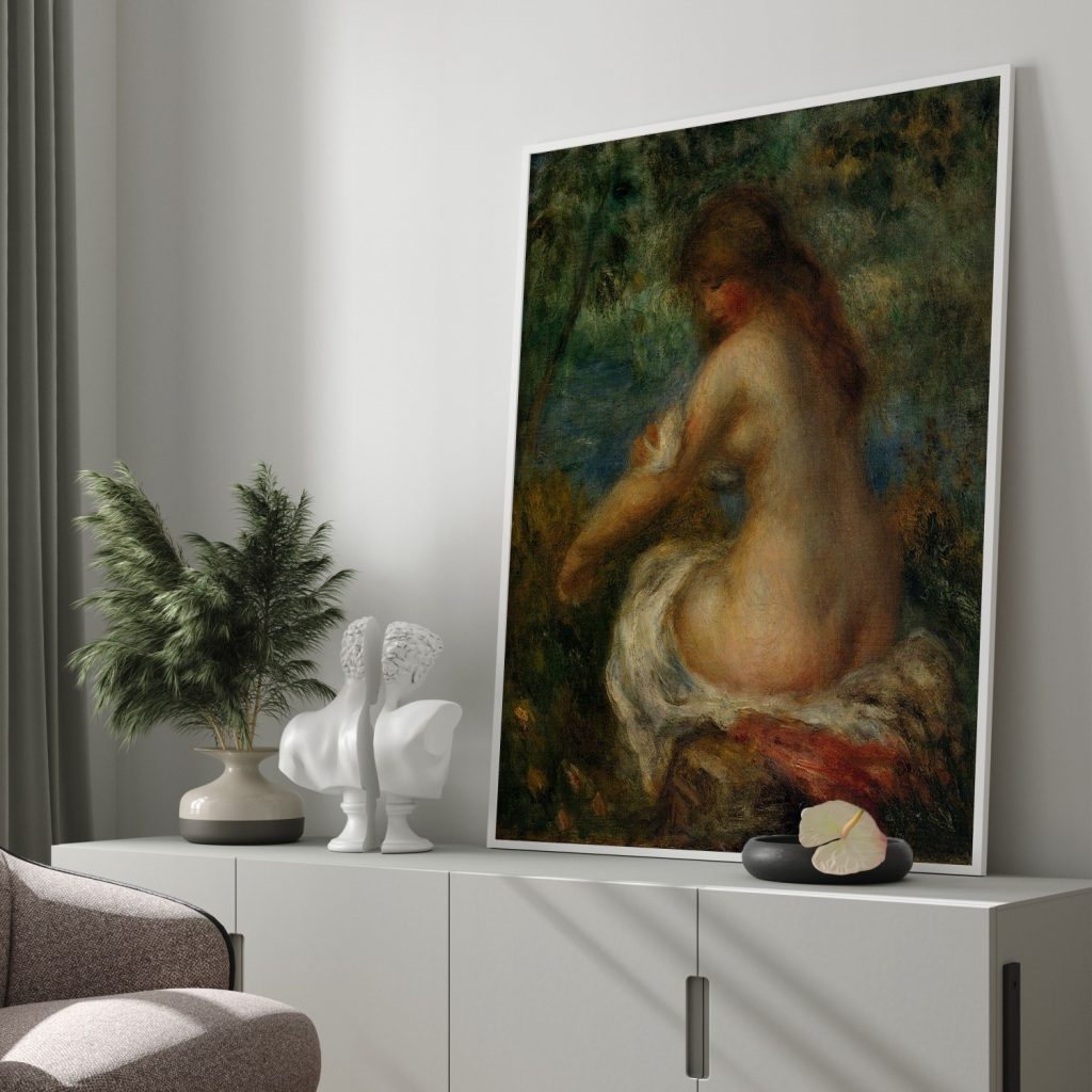 Bather by Pierre Auguste Renoir (1905)