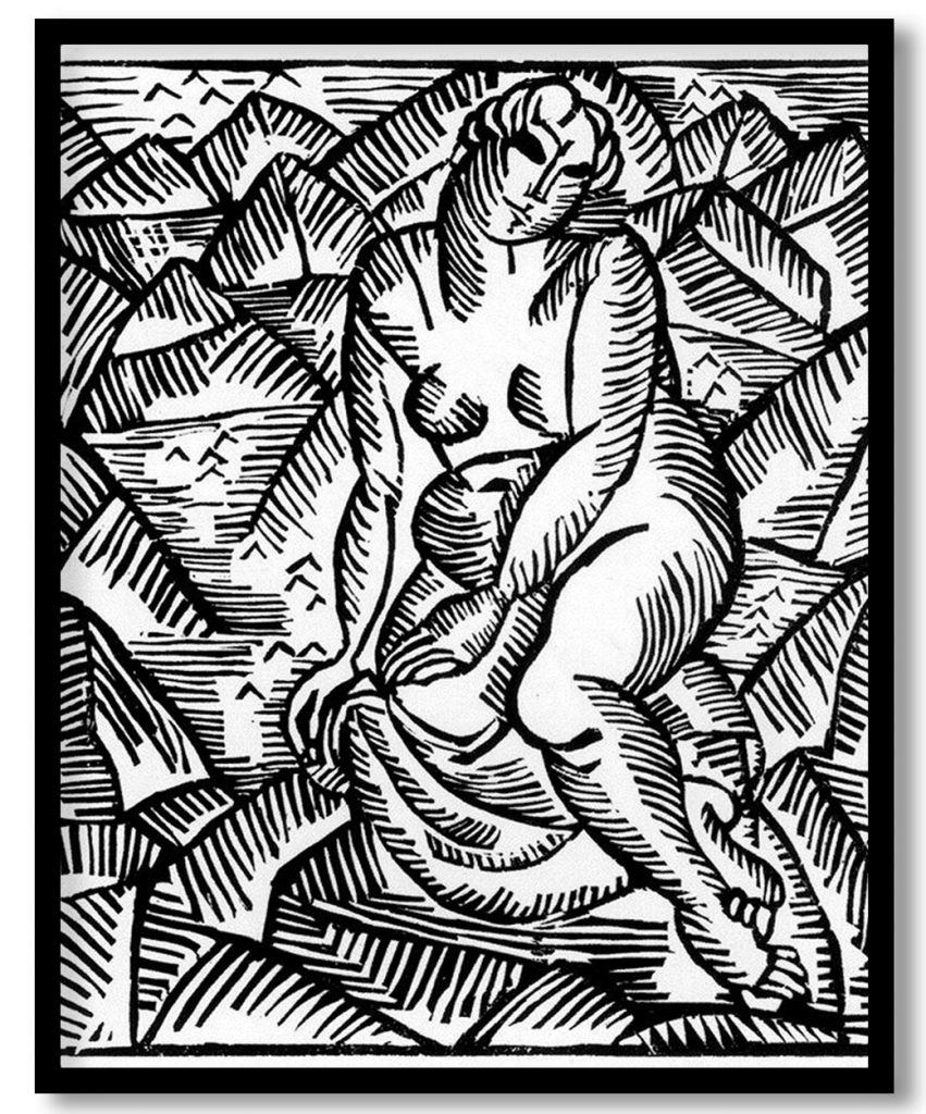 Bather by Raoul Dufy (1908)