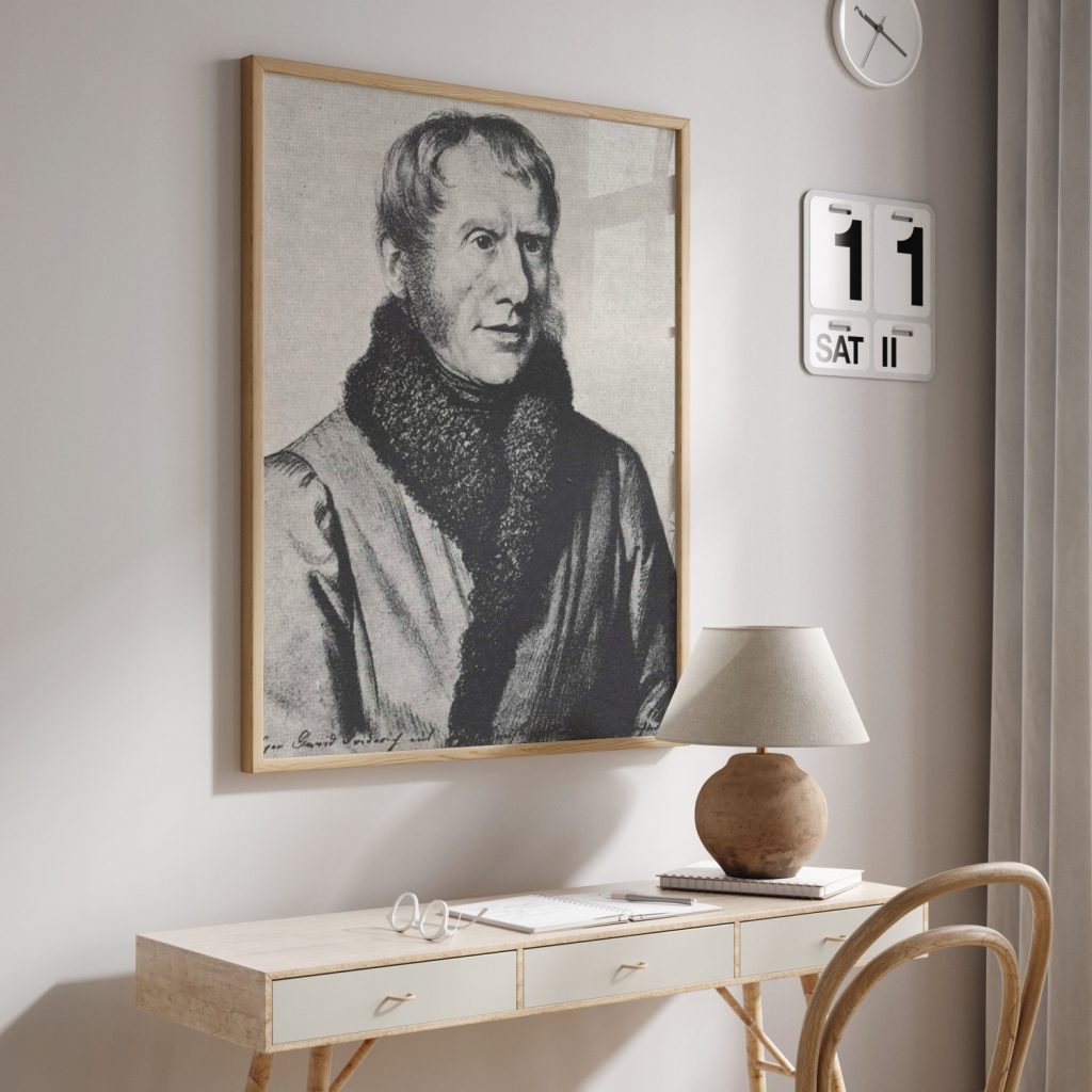 Carl Vogelvon Vogelstein by Caspar David Friedrich (1823)