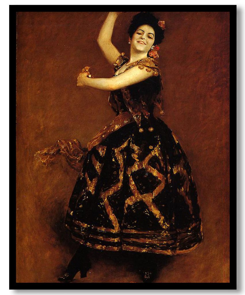 Carmencita by William Merritt Chase (1888)