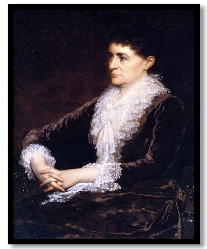 Catherine Butler Dusenberry (Mrs. Allan) Shelden by Eastman Johnson (1885)