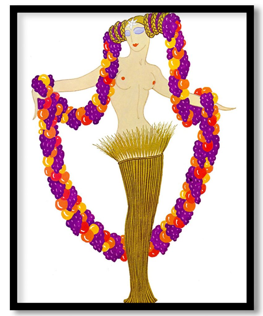 Ceres, The Planets by Erte (Date Unknown)