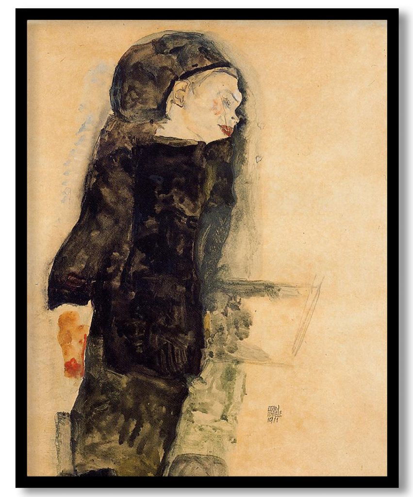 Child in Black by Egon Schiele (1911)