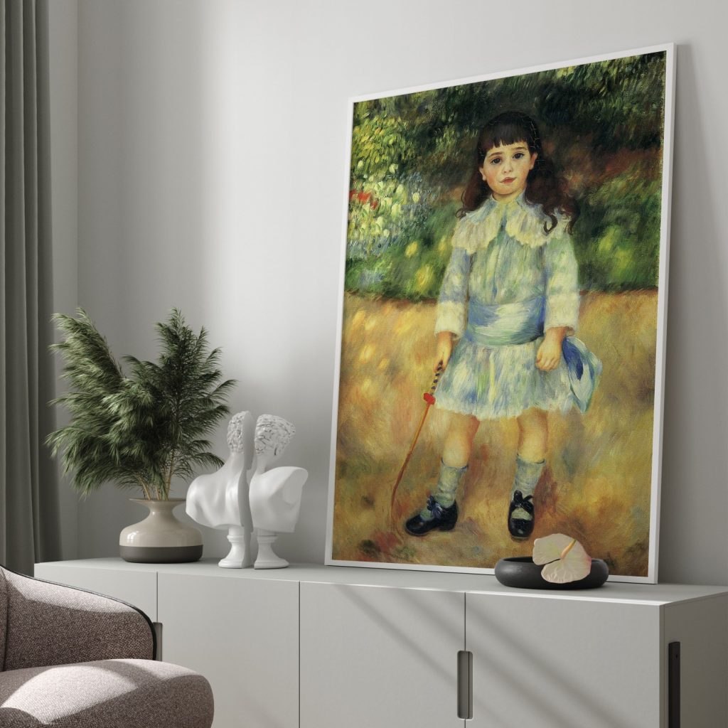 Child with a Whip by Pierre Auguste Renoir (1885)