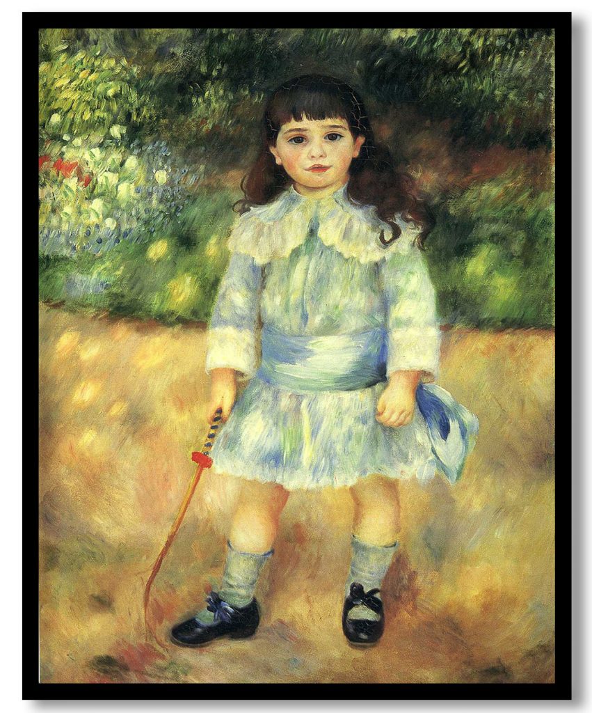 Child with a Whip by Pierre Auguste Renoir (1885)