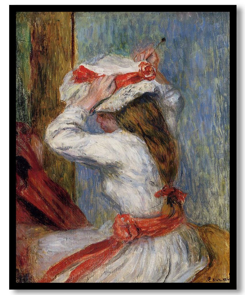 Child`s Head by Pierre Auguste Renoir (Date Unknown)