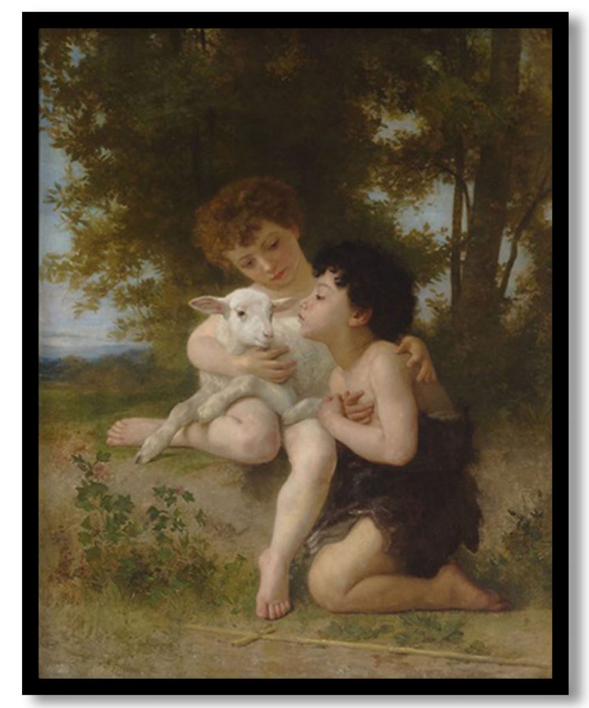 Children With the Lamb by William Adolphe Bouguereau (Date Unknown)