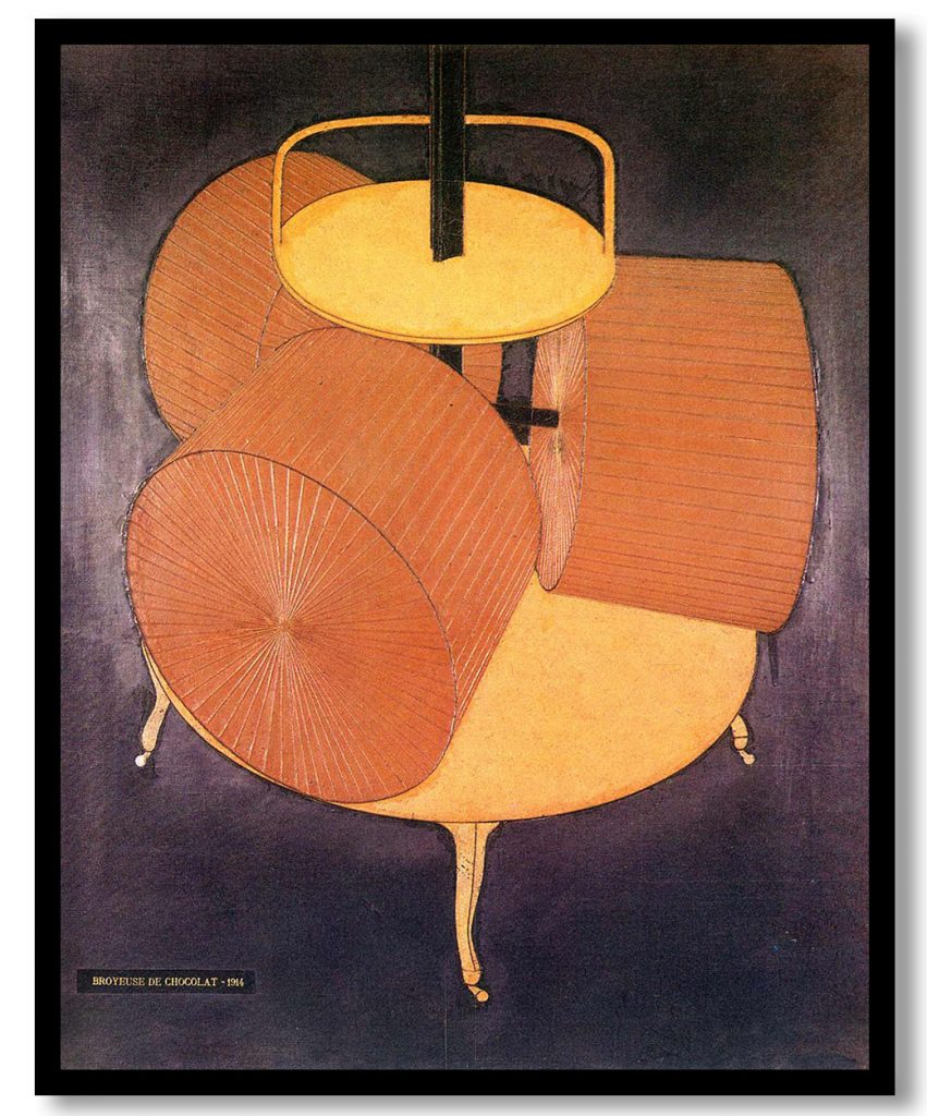 Chocolate Grinder by Marcel Duchamp (1914)