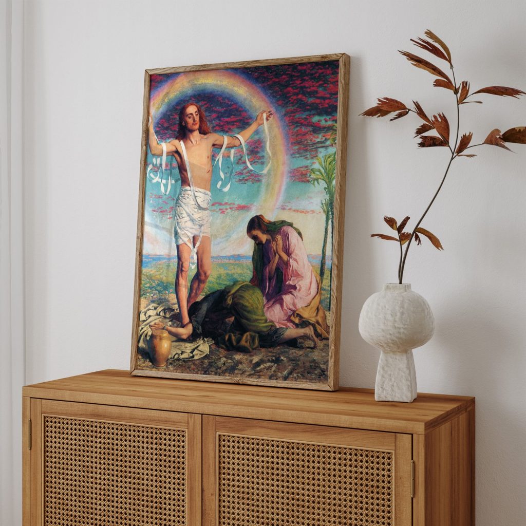 Christ and the two Marys by William Holman Hunt (Date Unknown)
