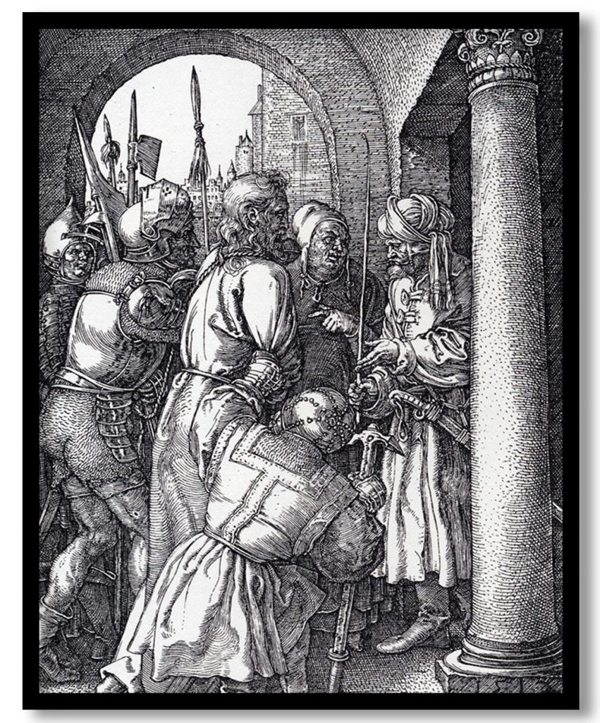 Christ Before Pilate by Albrecht Durer (1512)